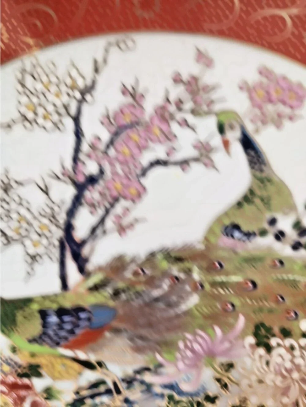 Vintage Satsuma Japanese Plate 10.5